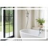 Vonios veidrodis Jaffrey 50x70 su „Bluetooth“