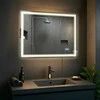 Vonios veidrodis Jaffrey 60x80 su „Bluetooth“
