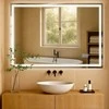 Vonios veidrodis Jaffrey 70x100 be Bluetooth