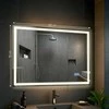 Vonios veidrodis Jaffrey 70x100 su Bluetooth