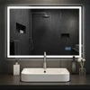 Vonios veidrodis Jaffrey 70x100 su Bluetooth