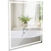 Vonios veidrodis Jaffrey 80x80 be Bluetooth