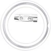 Ženkliukų rinkinys su smeigtukais, 100vnt., akrilas, 44mm