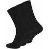 100% medvilninės kojinės vyrams Clark Crown Cotton 2182, juodos, 3 poros