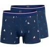 Apatiniai vyrams Clark Crown 1035 Men’s boxershort Marine, 2 vnt.