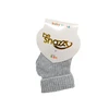 Kojinės su nespaudžiančia juostele kūdikiams be Snazzy Baby Socks SK-18 (šviesiai pilkos)