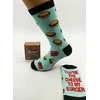 Kojinės vyrams Burger socks, You’re the cheese to my burger