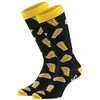 Kojinės vyrams skardinėje Beer socks Save water drink beer, juoda/geltona 42-47