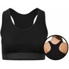 Medvilninė sportinė liemenėlė moterims Stark Soul Tender Cotton 5123, juoda