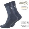 Merino vilnos žygio kojinės Stark Soul 2153, pilkos