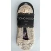 Pėdutės moterims su silikonine juostele ir silikoniniu padu Soho Mood 2463 rožinės, 36-39