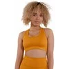 Sportinė liemenėlė moterims STARK SOUL seamless microfiber sport bustier su pakietinimu 5130, oranžinė