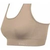 Sportinė liemenėlė moterims STARK SOUL seamless microfiber sport bustier su pakietinimu 5130, smėlio