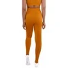 Sportinės tamprės moterims Stark Soul® women high waist sport leggings 5129, oranžinės