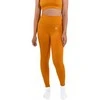 Sportinės tamprės moterims Stark Soul® women high waist sport leggings 5129, oranžinės