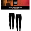Termo tamprės vaikams Thermal insulated leggings, Heat Keeper, juodos, 2 vnt. pakuotėje