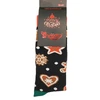Unisex Kalėdinės kojinės be Snazzy Merry Christmas meduoliai