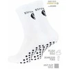 Unisex kojinės su ABS padais futbolui Stark Soul 2181, juodos ir baltos