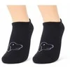 Unisex labai trumpos kojinės be Snazzy ST-05, šuniukai, 5 vnt. juodos