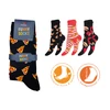 Unisex spalvotos kojinės Footstar FUNNY SOCKS, 3 poros