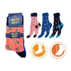 Unisex spalvotos kojinės Footstar FUNNY SOCKS, 3 poros
