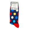 Unisex šukuotinės medvilnės kojinės Crazy Socks