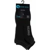 Unisex trumpos kojinės su šukuotine medvilne Stark Soul 2124, 3 poros, juodos