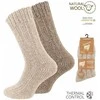 Unisex žieminės kojinės su vilna Norweger 2048 beige, 2 poros