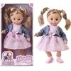 Lalka 168093 ARTYK NATALIJA lėlė kalba lenkiškai 39 cm tamsiai mėlyna striuke