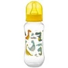 AKUKU 250 ml maitinimo buteliukas su silikoniniu žinduku, А0005, baltas