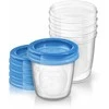 Philips Via puodelių rinkinys su dangteliu Avent 180 ml - 5 vnt