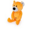 Dumel BALIBAZOO BB 81999 Meškiukas priglaustas geltonas 19cm
