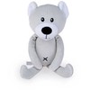Dumel BALIBAZOO BB 82004 Meškiukas tulima šviesiai pilkas 19cm