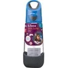 B.BOX BB00224 Tritan vandens butelis su šiaudeliu 600 ml mėlynas skalūnas