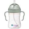 B.BOX BB200210 Vandens butelis su šiaudeliu 240 ml šalavijų