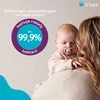 B.BOX BB300345 čiulptukas naujagimiui ir kūdikiui 2 vnt simetriškas silikonas 0-6m rožinis/latte