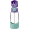 B.BOX BB500303 Tritan buteliukas su šiaudeliu 450 ml Lilac Pop