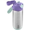 B.BOX BB500903 terminis buteliukas su sportiniu kandikliu 500 ml Lilac Pop