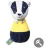 Baby Ono B.O.1437 Edukacinis žaislas-pliušinis boulingas BADGER EDMUND FRIENDS+ 2 puodeliai galvos plovimui NEMOKAMAI!