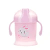 CANPOL 31/300 Neišsiliejantis puodelis 200ml Bunny &amp; company rožinis