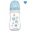 Canpolbabies CANPOL BABIES buteliukas plataus kaklelio Easy Start Newborn Anti-colic 240ml 35/217 mėlynas stars