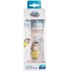 CANPOL BABIES plataus kaklelio buteliukas EASYSTART BONJOUR PARIS, 3 m+, 240 ml, 35/232_blu