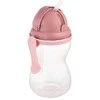 CANPOL BABIES gertuvė su šiaudeliu 370ml 56/113_pink2