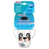 CANPOL BABIES neišsipilanti gertuvė su šiaudeliu BABIESBOO PANDA, 270 ml, 56/617_whi