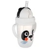 CANPOL BABIES neišsipilanti gertuvė su šiaudeliu BABIESBOO PANDA, 270 ml, 56/617_whi