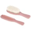 CANPOL BABIES minkštas šepetys su natūraliais šereliais ir šukos GOLD, pink, 7/406_pin2