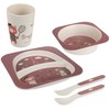 Canpolbabies CANPOL 9/227 Virtuvės reikmenų rinkinys 5 vnt. Bonjour Paris bordo