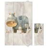 CEBA 307-000-780 Sulankstomas vystymo kilimėlis didelis 50x80 Basic Cosy Hippo