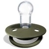 Bibs De Lux Silikoninis čiulptukas, chaki spalvos, 0-36 m