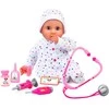 DOLLSWORLD Lėlytės DOLLY gydymo rinkinys, 46 cm